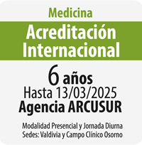 Sello Acreditación ARCUSUR Medicina UACh 
