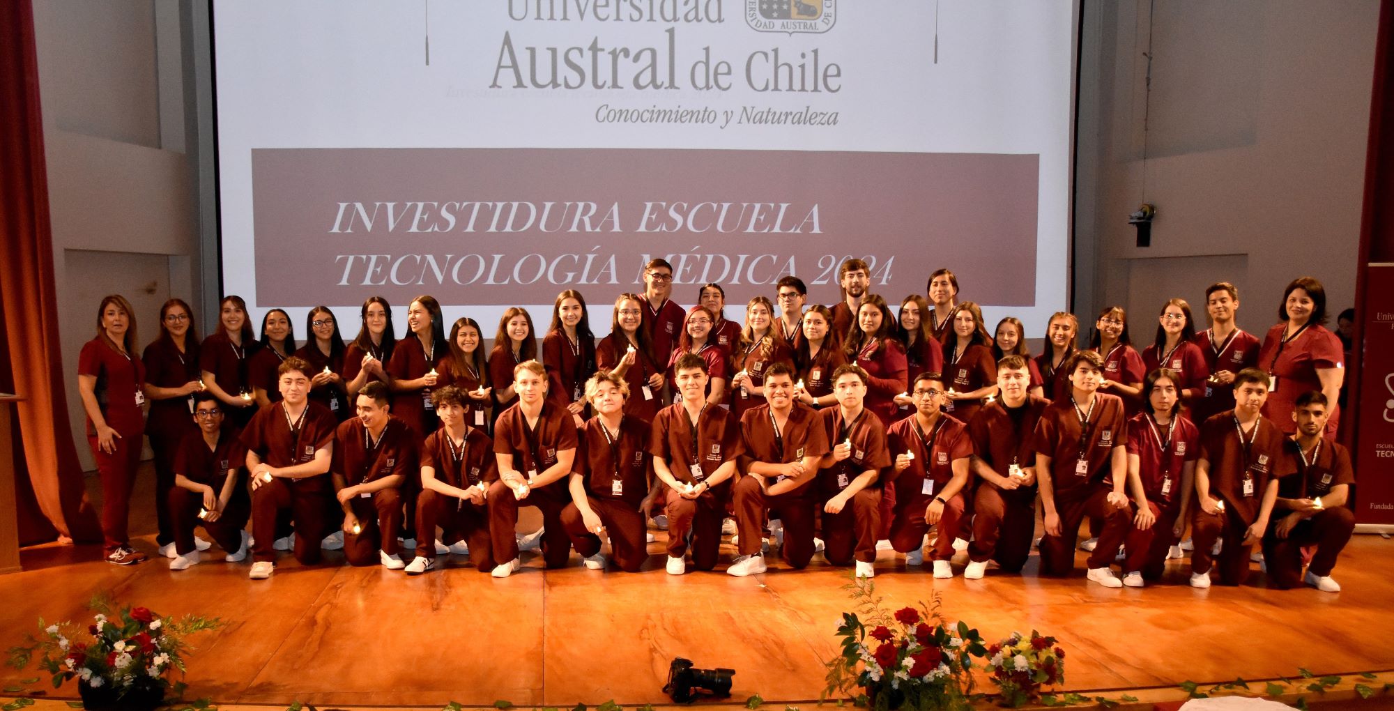 Tecnología Médica sede Valdivia realizó ceremonia de investidura