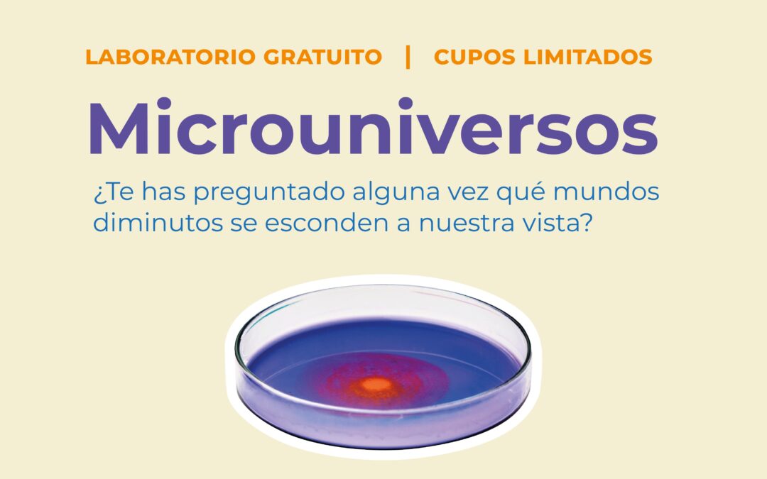 Cecrea Valdivia, Centro Interactivo de los Conocimientos (MIM) e Instituto de Microbiología Clínica UACh invitan a Taller MICROUNIVERSOS